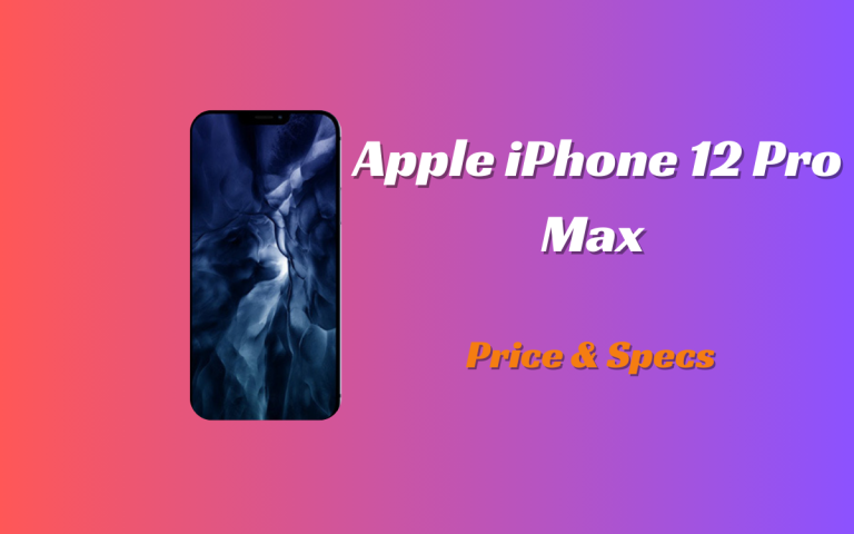 Apple iPhone 12 Pro Max Price in Pakistan