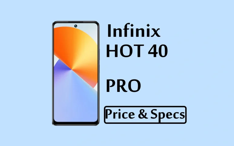 Infinix Hot 40 Pro Price in Pakistan