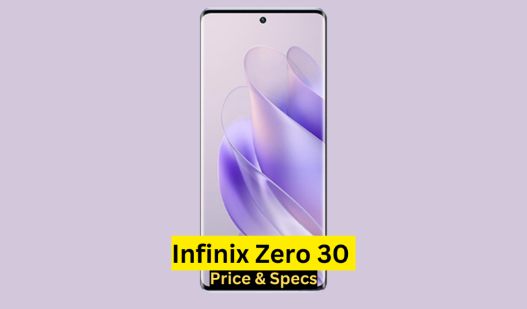 Infinix Zero 30 Price in Pakistan & Specification