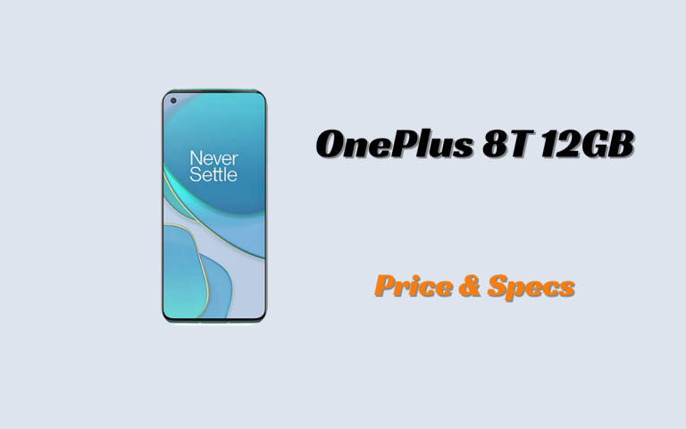OnePlus 8T 12GB Price in Pakistan