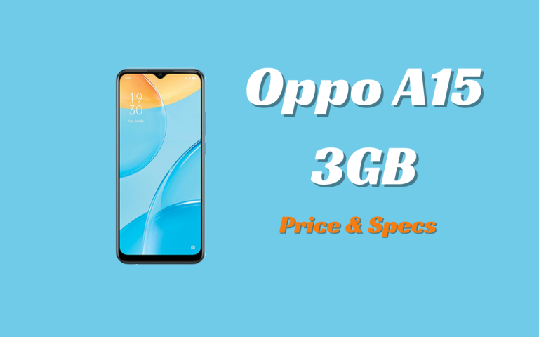 Oppo A15 3GB Price in Pakistan