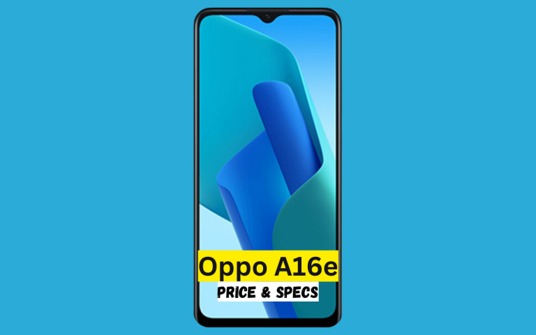 Oppo A16e Price in Pakistan & Specification