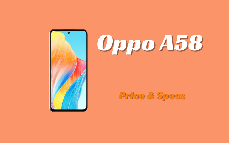 Oppo A58 Price in Pakistan