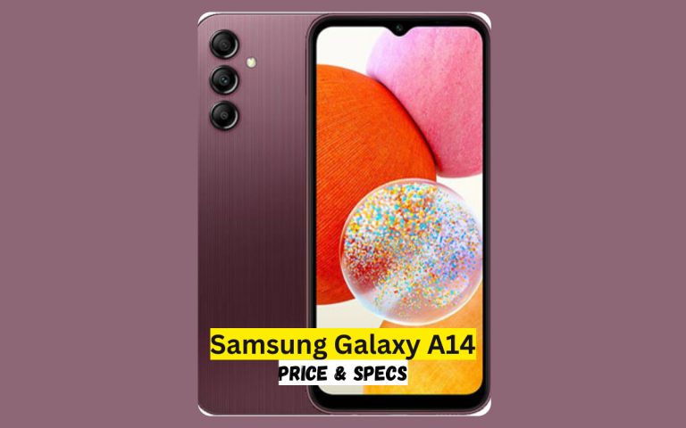 Samsung Galaxy A14 Price in Pakistan & Specification