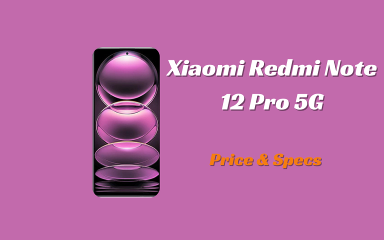 Xiaomi Redmi Note 12 Pro 5G Price in Pakistan