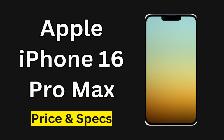 Apple iPhone 16 Pro Max Price in Pakistan & Specification