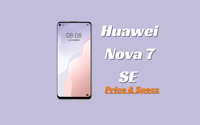 Huawei Nova 7 SE Price in Pakistan