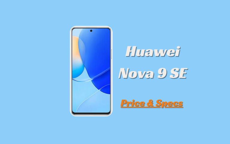 Huawei Nova 9 SE Price in Pakistan
