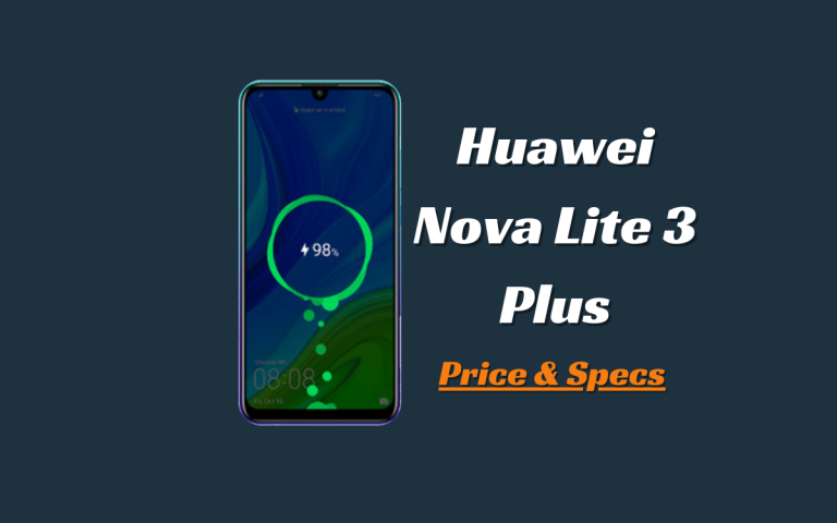 Huawei Nova Lite 3 Plus Price in Pakistan