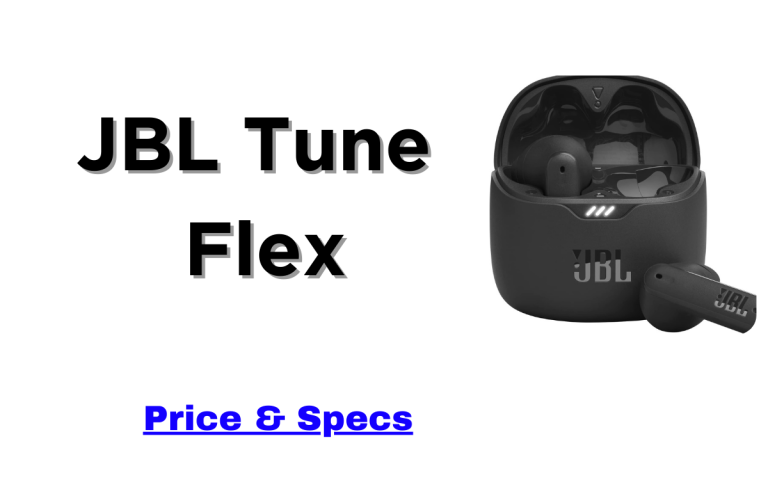 JBL Tune Flex – True Wireless Noise Cancelling Earbuds Price & Specifications