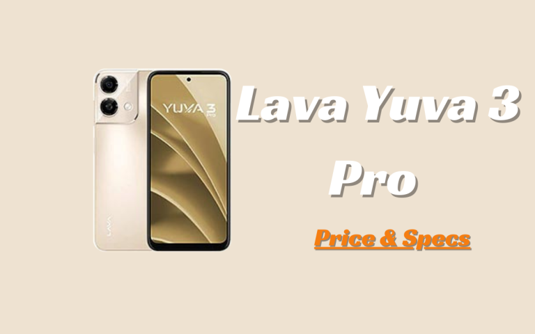 Lava Yuva 3 Pro Price in Pakistan