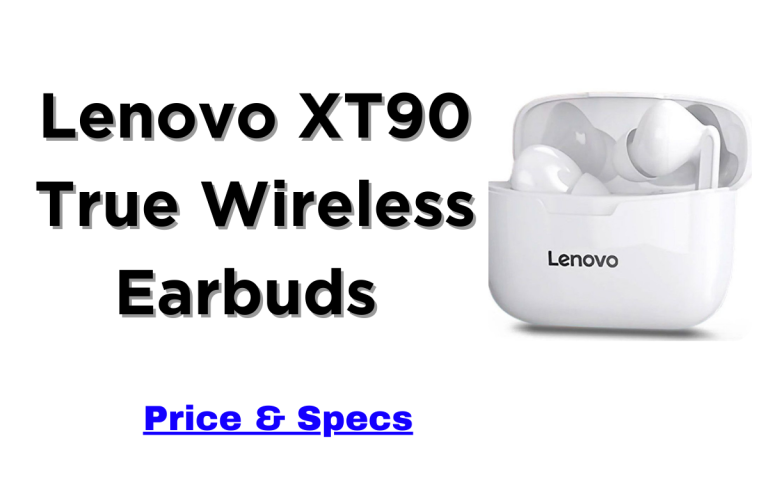 Lenovo XT90 True Wireless Earbuds Price & Specifications