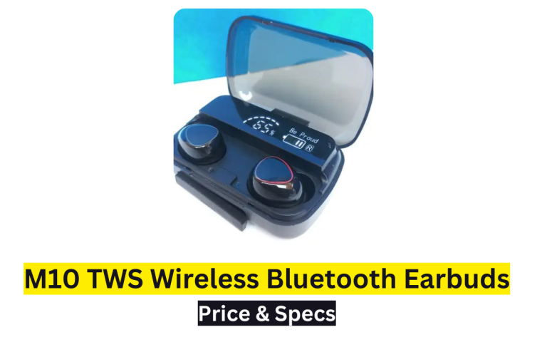 M10 TWS Wireless Bluetooth Earbuds Price in Pakistan & Specification