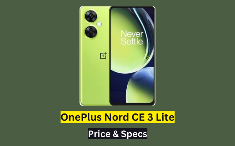 OnePlus Nord CE 3 Lite Price in Pakistan & Specification