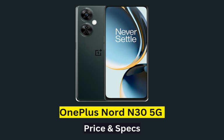 OnePlus Nord N30 5G Price in Pakistan & Specification