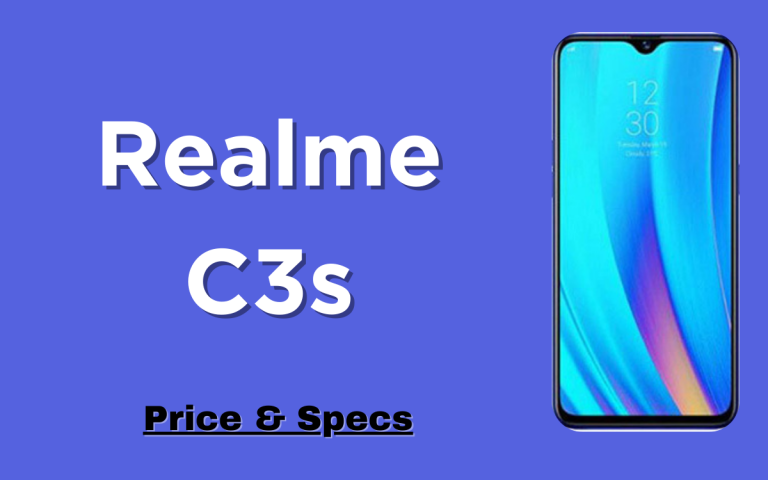 Realme C3s Price & Specifications