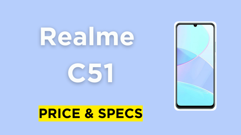Realme C51 Price & Specification 2024