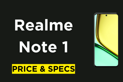 Realme Note 1