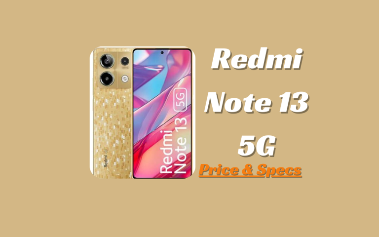 Redmi Note 13 5G Price in Pakistan