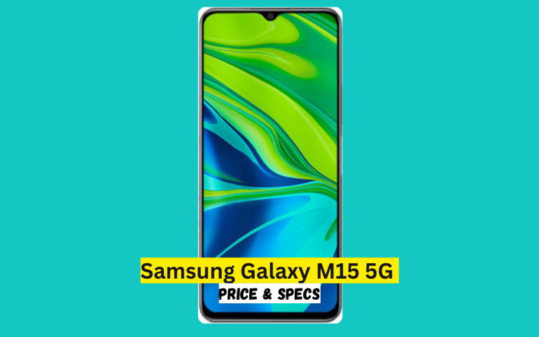 Samsung Galaxy M15 5G Price in Pakistan & Specifications