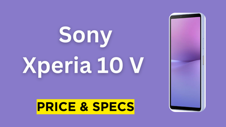 Sony Xperia 10 V Price & Specification 2024
