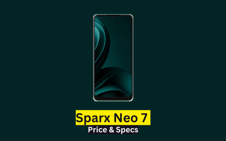 Sparx Neo 7 Price in Pakistan & Specification
