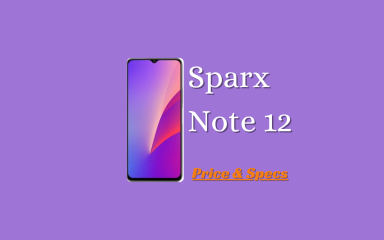 Sparx Note 12 Price in Pakistan