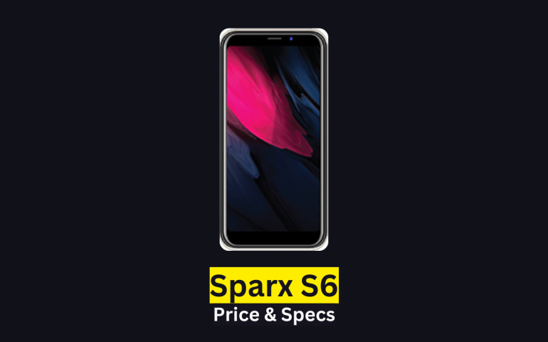 Sparx S6 Price in Pakistan & Specification