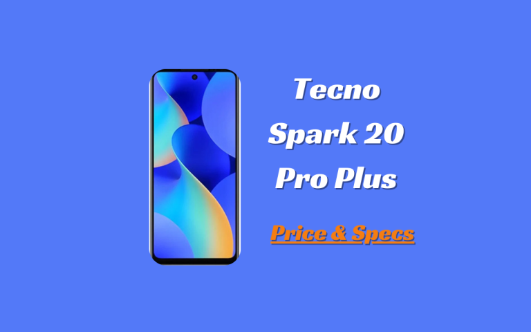 Tecno Spark 20 Pro Plus Price in Pakistan & Specification