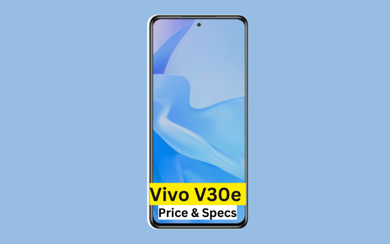 Vivo V30e Price in Pakistan & Specification