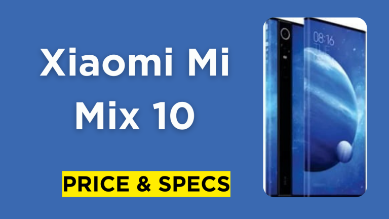Xiaomi Mi Mix 10 Price & Specification 2024