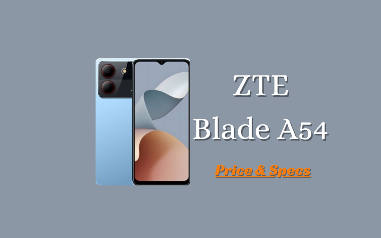 ZTE Blade A54 Price in Pakistan