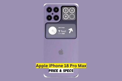 Apple iPhone 18 Pro Max