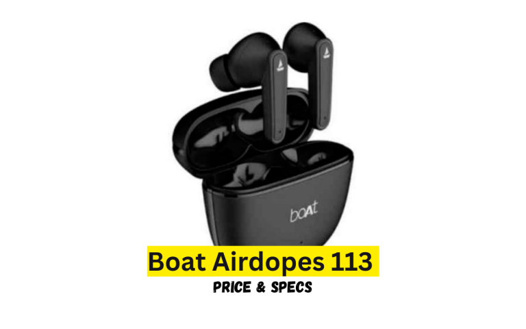Boat Airdopes 113 Price in Pakistan & Specification