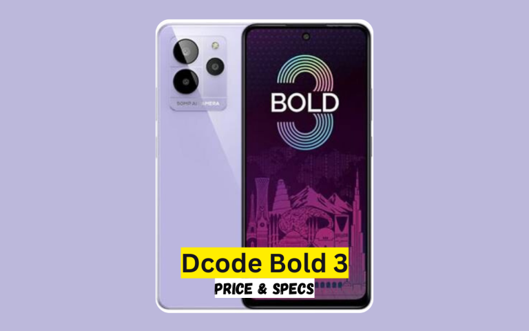 Dcode Bold 3 Price in Pakistan & Specification