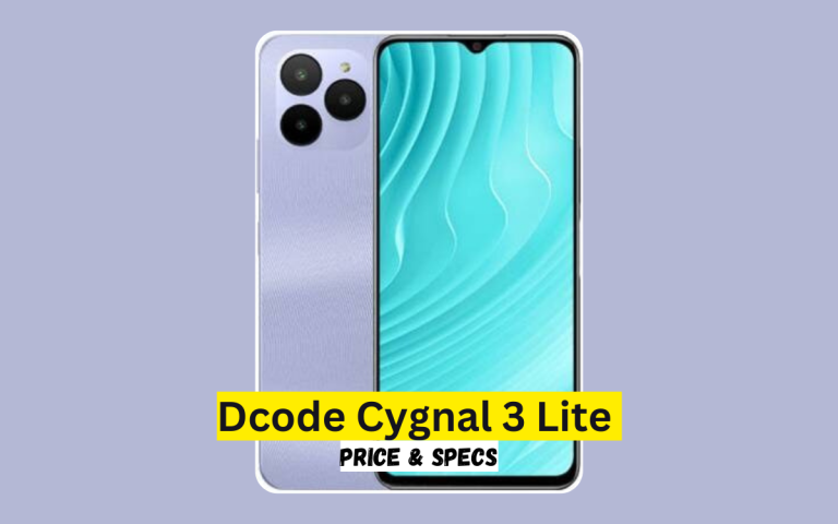 Dcode Cygnal 3 Lite Price in Pakistan & Specification