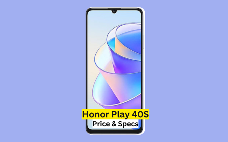 Honor Play 40S Price in Pakistan & Specification