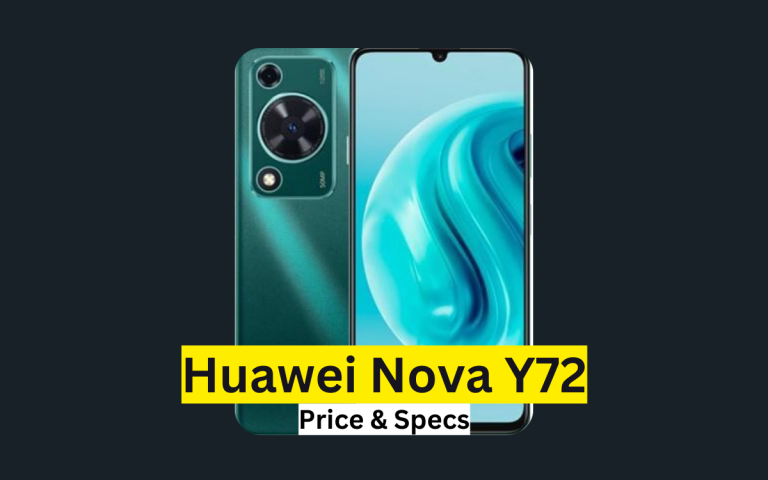 Huawei Nova Y72 Price in Pakistan & Specification