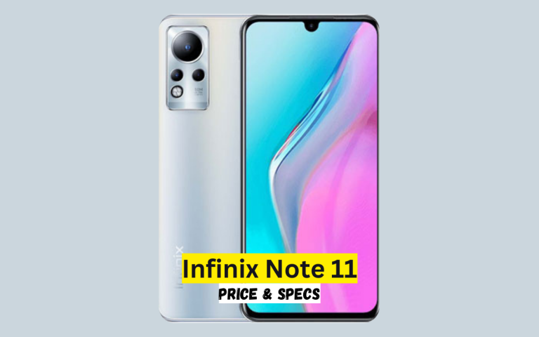 Infinix Note 11 Price in Pakistan & Specification