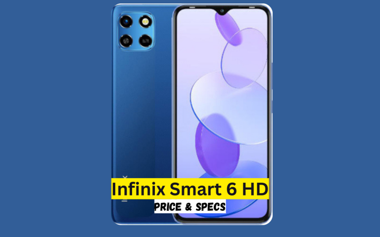 Infinix Smart 6 HD Price in Pakistan & Specification