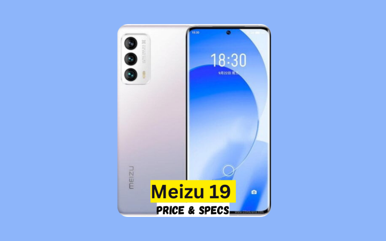 Meizu 19 Price in Pakistan & Specification