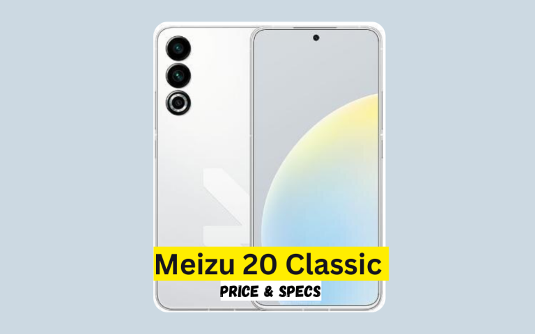 Meizu 20 Classic Price in Pakistan & Specification
