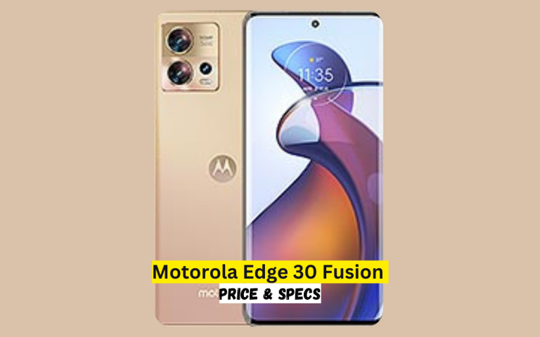 Motorola Edge 30 Fusion 6GB RAM Price in Pakistan & Specification