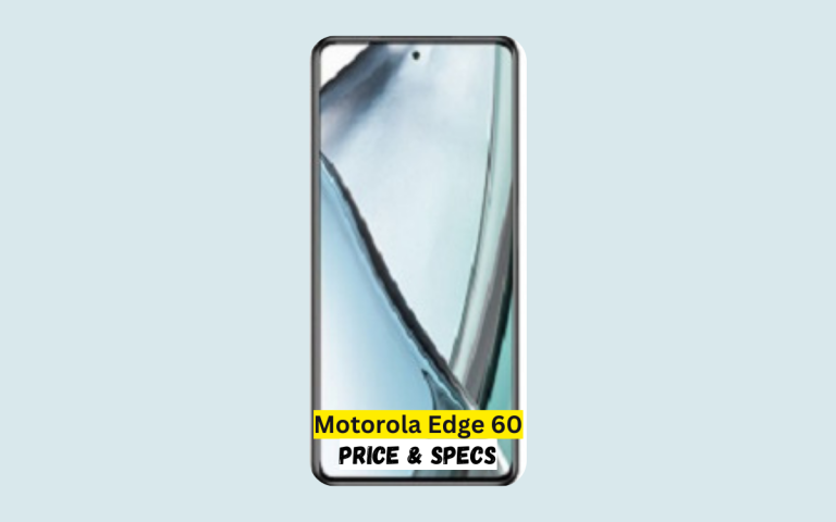 Motorola Edge 60 Price in Pakistan & Specification