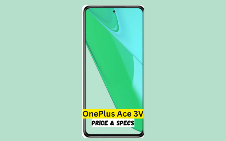 OnePlus Ace 3V Price in Pakistan & Specification