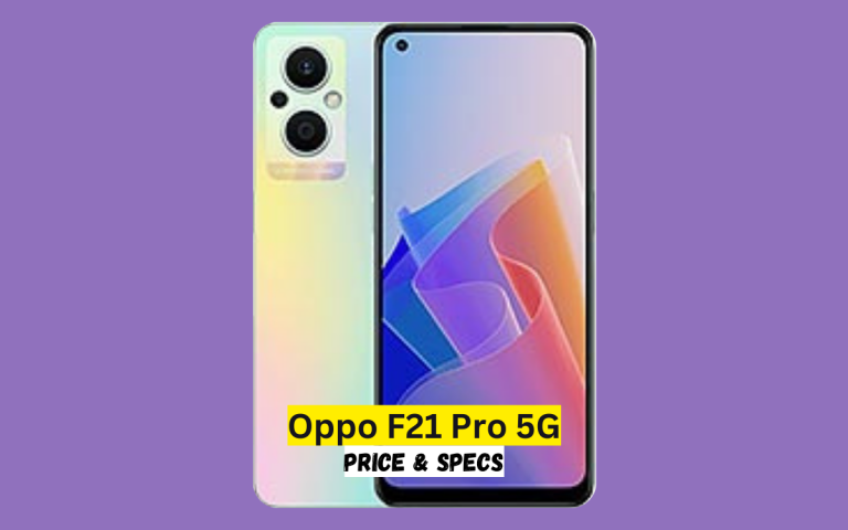 Oppo F21 Pro 5G Price in Pakistan & Specification