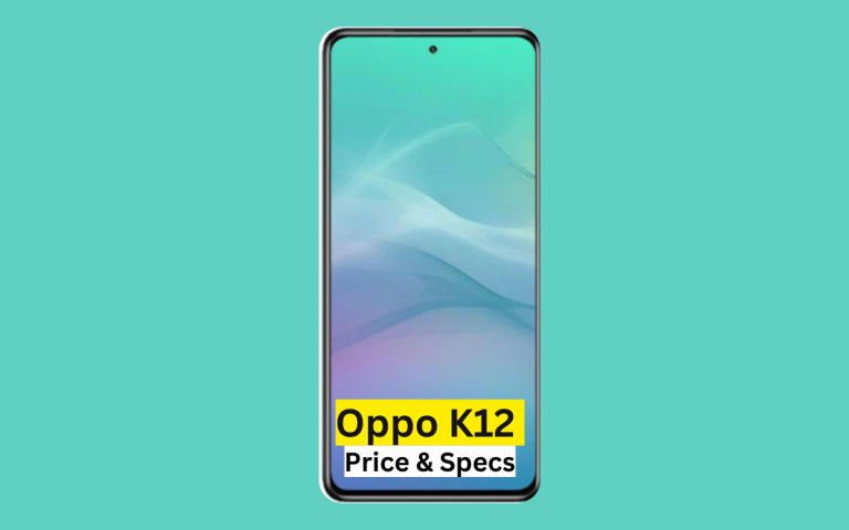 Oppo K12 Price in Pakistan & Specification