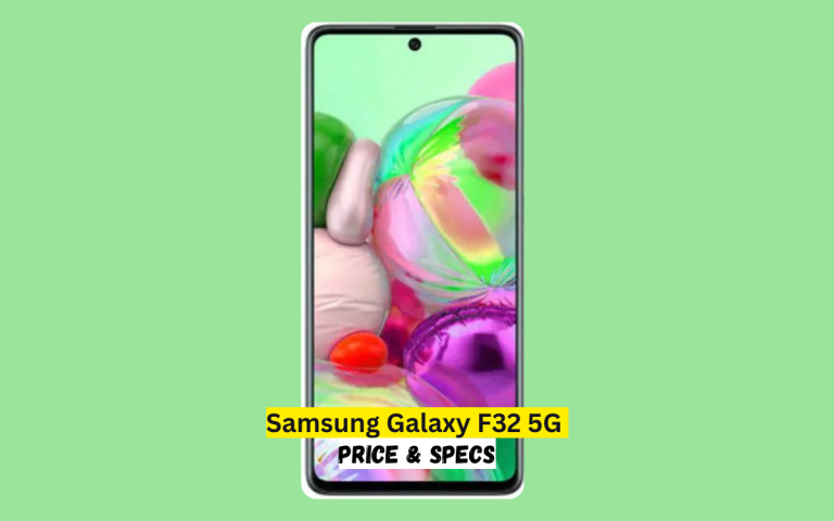 Samsung Galaxy F32 5G Price in Pakistan & Specification