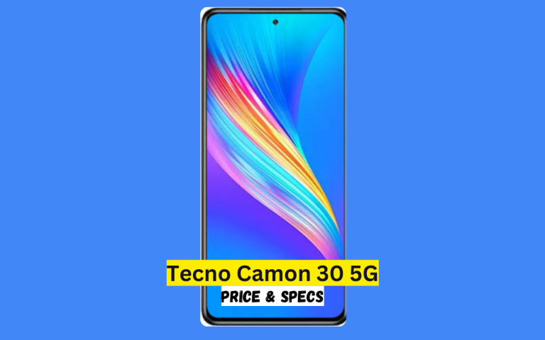 Tecno Camon 30 5G Price in Pakistan & Specification