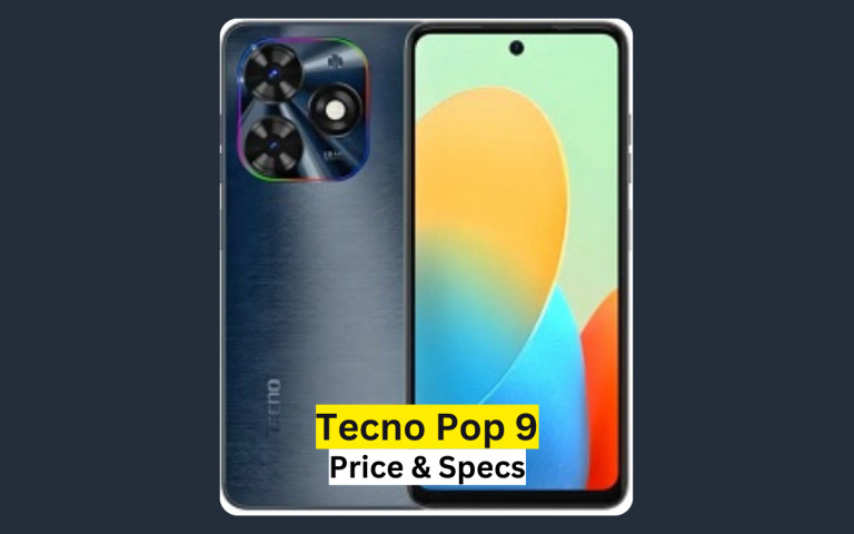 Tecno Pop 9 Price in Pakistan & Specification